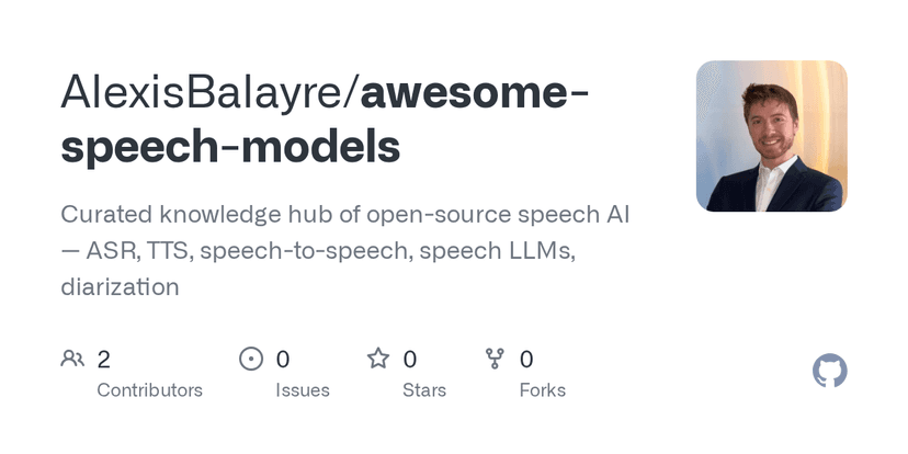 Speech Models Knowledge Hub project preview